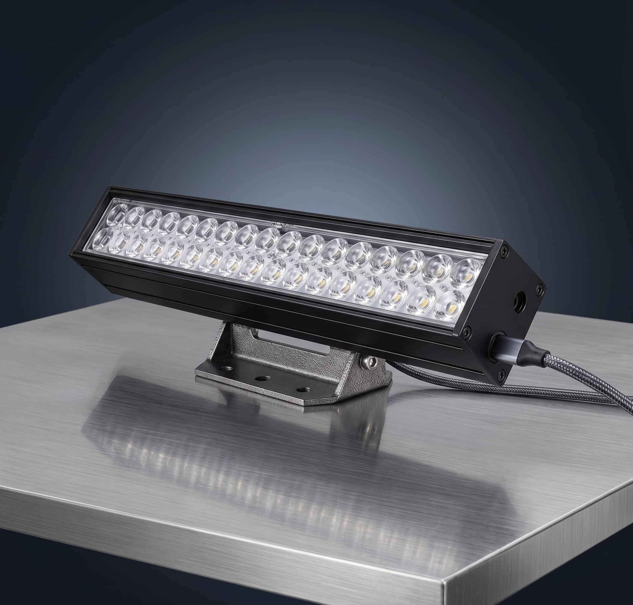 Линеен LED pixel strobe bar с 480 диода, тесен сценичен осветителен профил